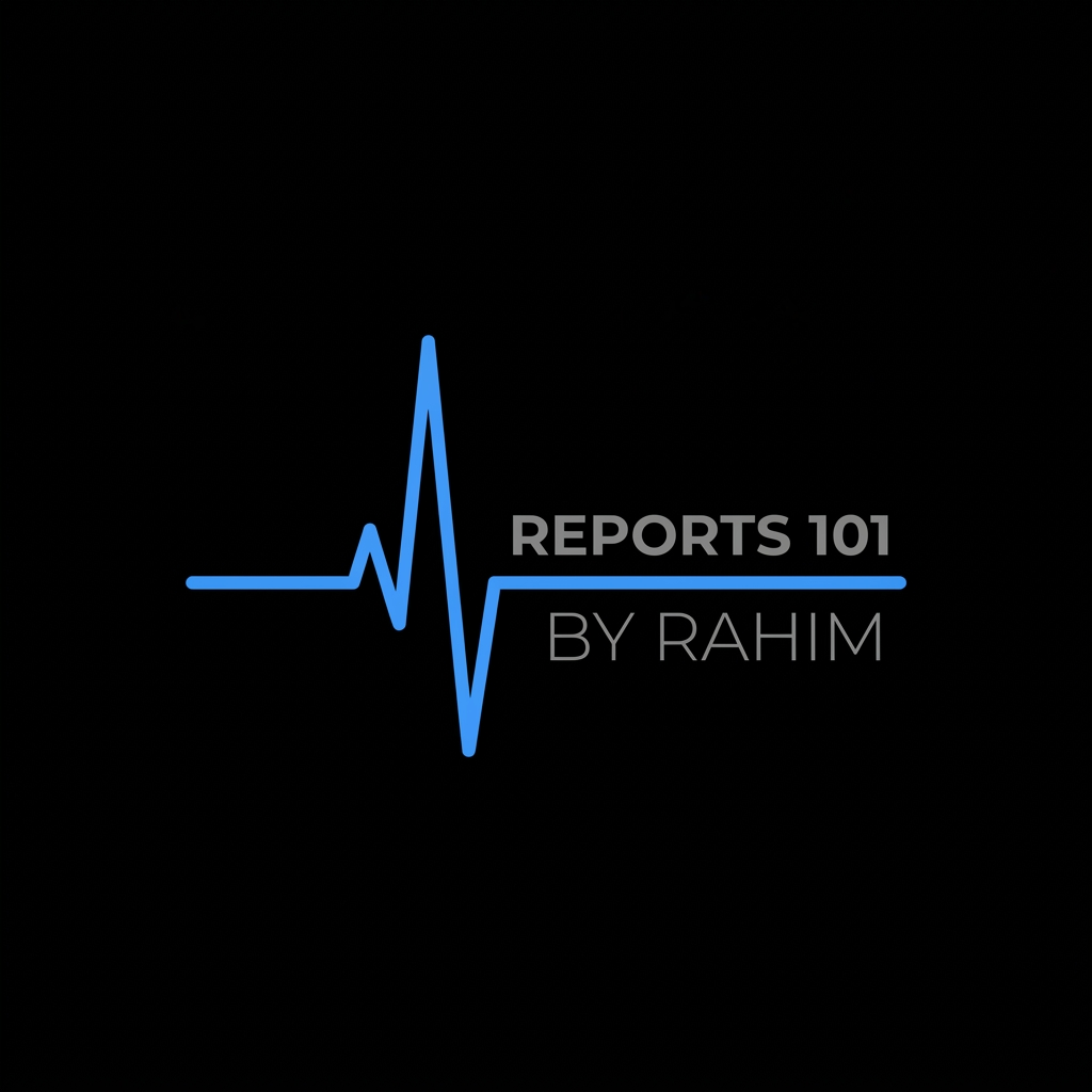 Reports 101 by Rahim